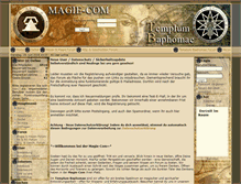 Tablet Screenshot of hexen-kult.com